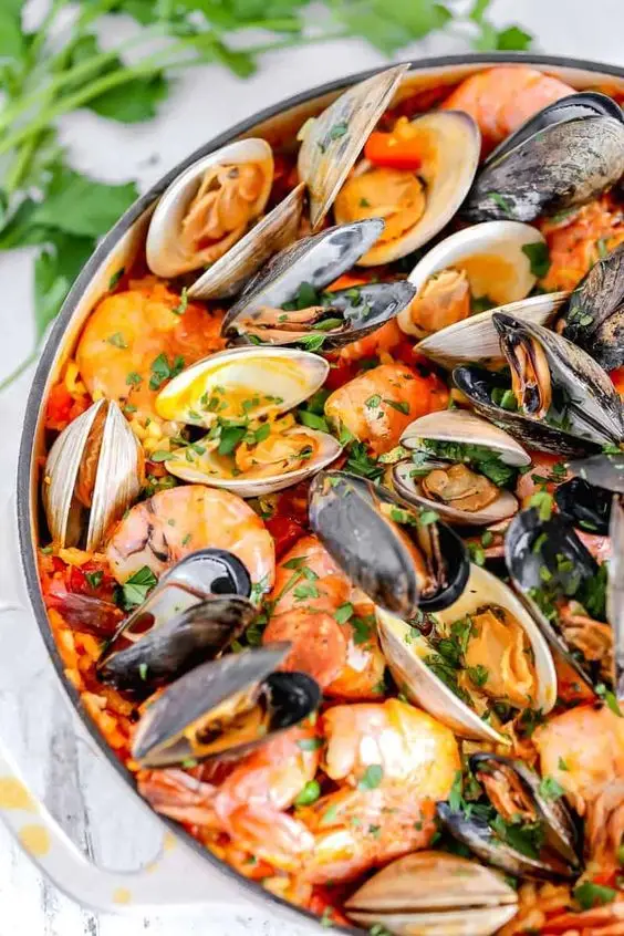 Seafood Paella