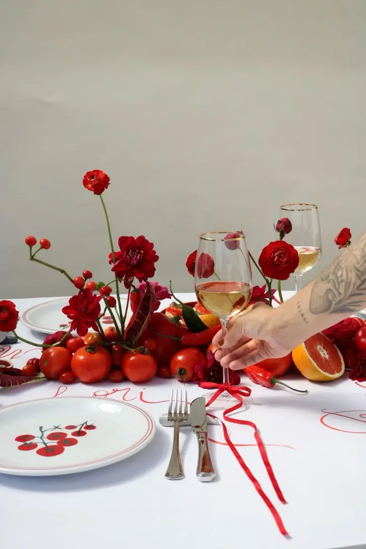 Hand drawn Tablescapes