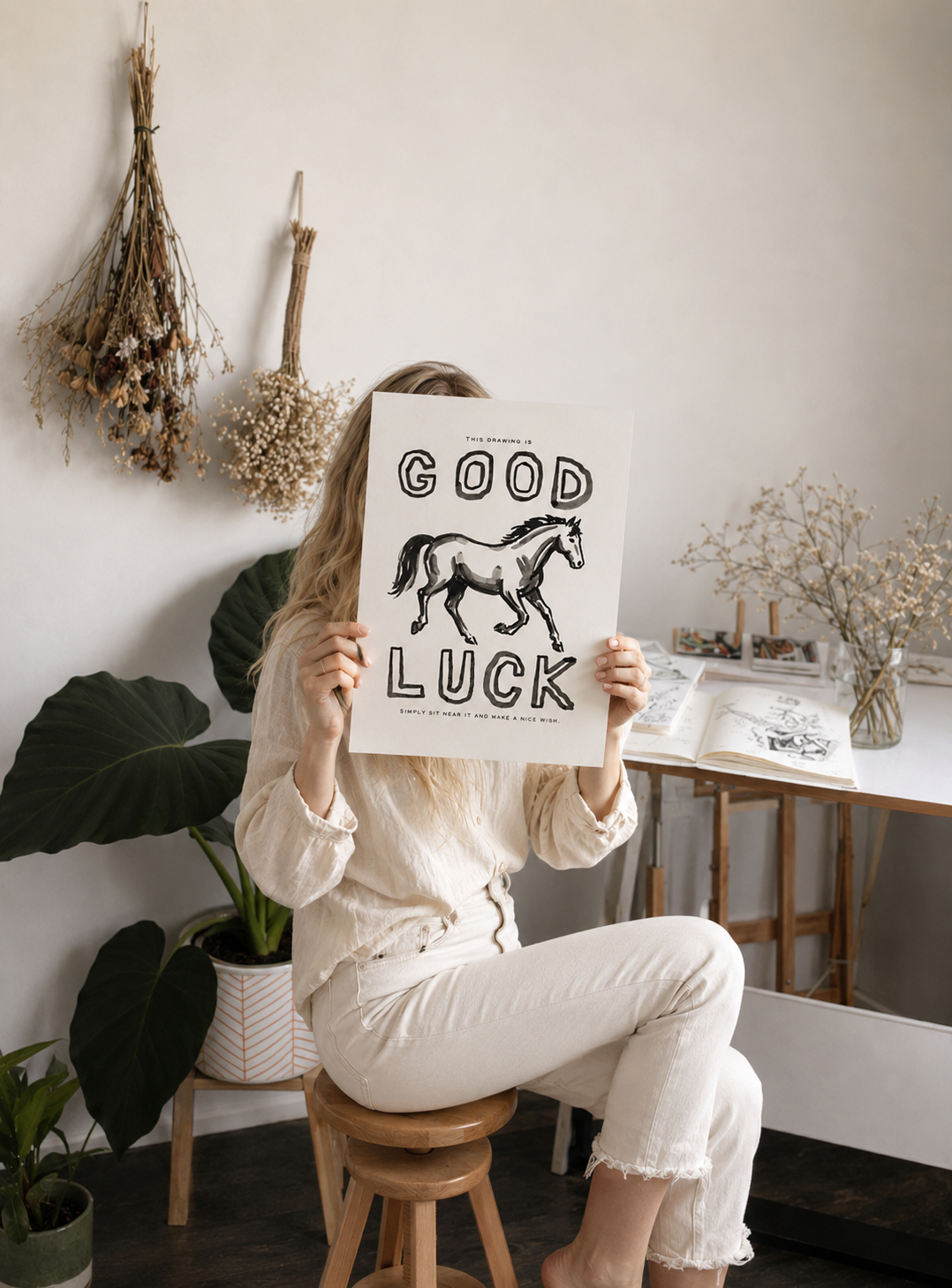 Creative artwork and collaboration with The Barefoot Edit