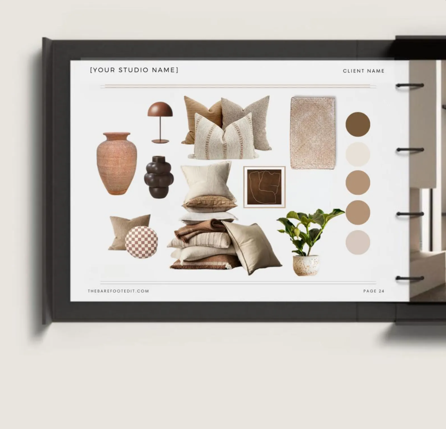 How to Create a Professional Interior Design Mood Board in Canva