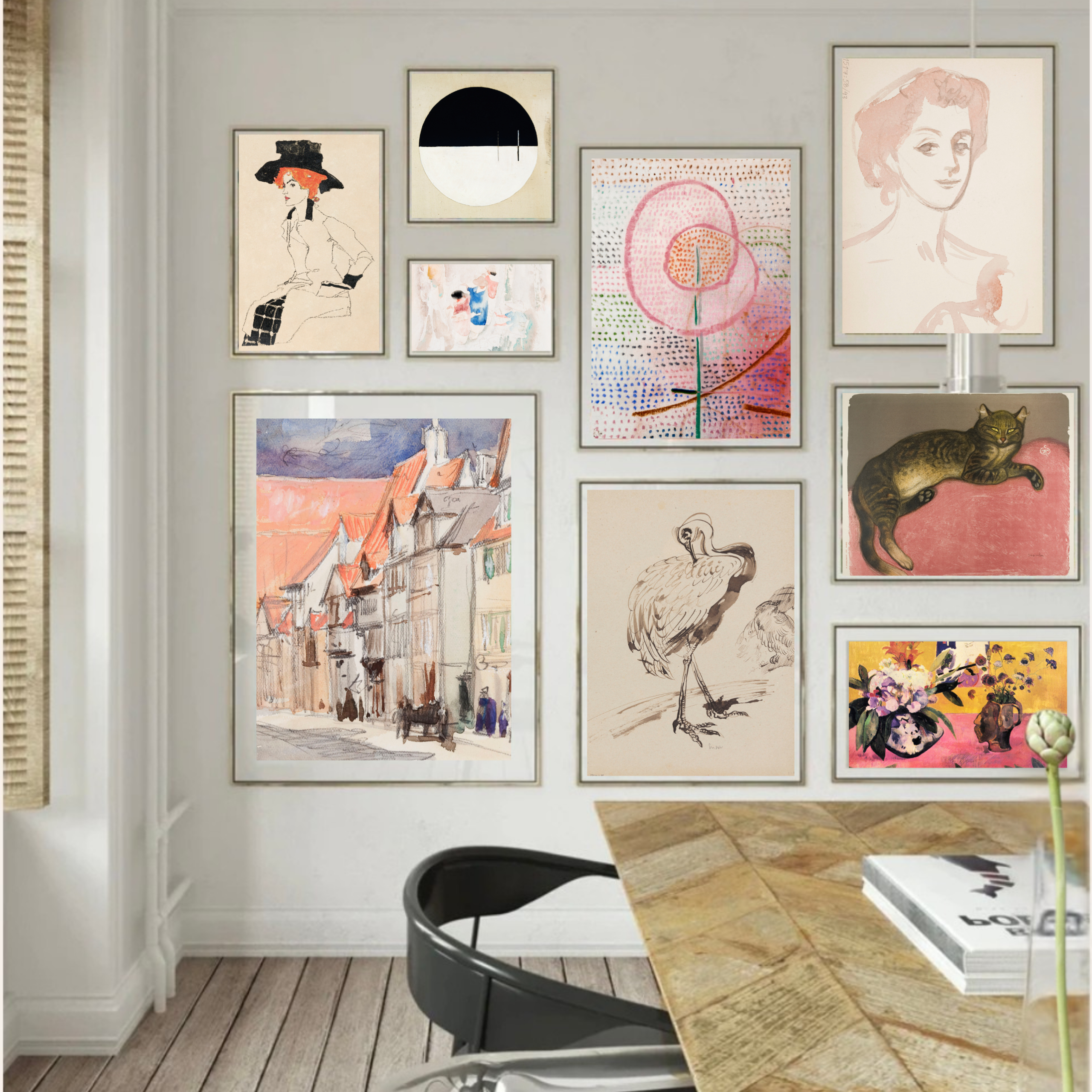 Curated art prints and gallery wall sets by The Barefoot Edit